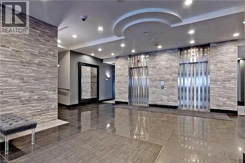 View of community lobby - 135 James Street Unit# 608, Hamilton, ON - Indoor Photo Showing Other Room