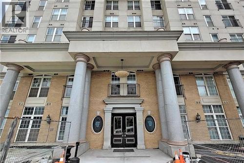 View of entrance to property - 135 James Street Unit# 608, Hamilton, ON - Outdoor With Facade
