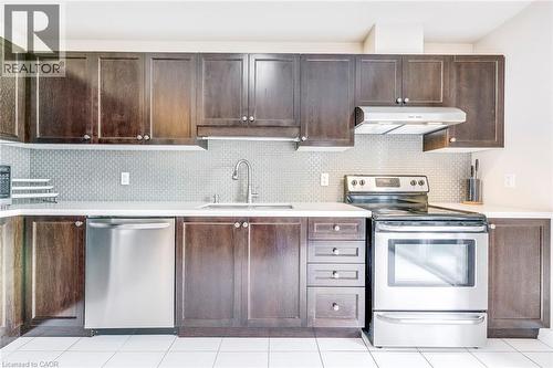 4184 Galileo Common, Burlington, ON - Indoor Photo Showing Kitchen With Stainless Steel Kitchen With Upgraded Kitchen