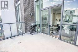 Balcony with area for grilling - 