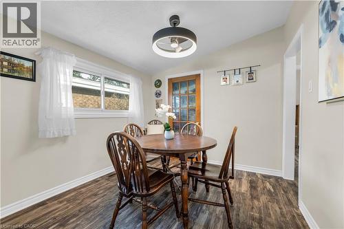 77 Lawfield Drive, Hamilton, ON - Indoor Photo Showing Dining Room