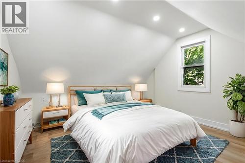 Virtually Staged - 9 Alice Street, Hamilton, ON - Indoor Photo Showing Bedroom