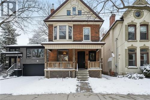 Seasonally adjusted with Ai - 13 Bruce Street, Hamilton, ON - Outdoor With Deck Patio Veranda With Facade