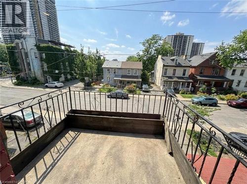 164 Catharine Street N, Hamilton, ON - Outdoor With Balcony