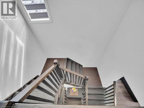 Stairs featuring cooling unit - 30 Times Square Boulevard, Hamilton, ON -  Photo Showing Other Room