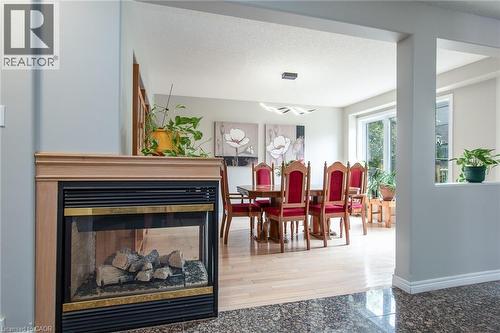 11 Apple Ridge Drive, Kitchener, ON - Indoor Photo Showing Living Room With Fireplace