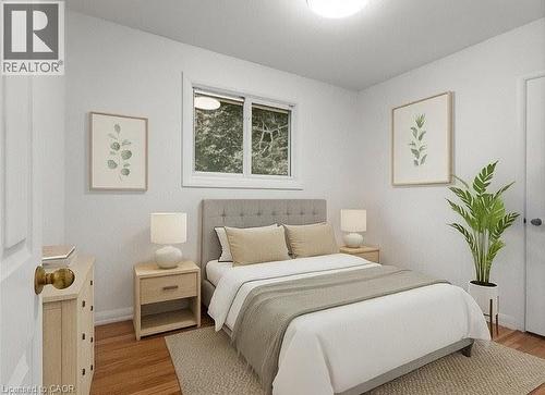 Virtually Staged - 98 Laurier Avenue, Hamilton, ON - Indoor Photo Showing Bedroom