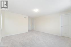 View of carpeted spare room - 