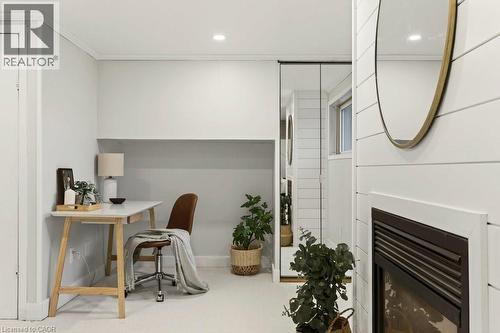 16 Old Oxford Road, St. Catharines, ON - Indoor Photo Showing Other Room With Fireplace