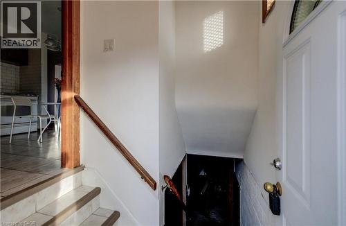 side door entry to basement - 150 Howard Avenue, Hamilton, ON - Indoor Photo Showing Other Room