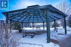 View of home's community featuring a patio and a gazebo - 