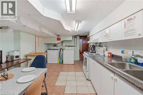 2 Gary Avenue, Hamilton, ON - Indoor Photo Showing Kitchen With Double Sink