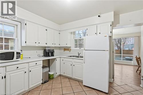 2 Gary Avenue, Hamilton, ON - Indoor Photo Showing Kitchen With Double Sink
