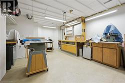 Misc room with concrete floors - 