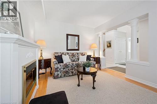 17 Terraview Crescent, Guelph, ON - Indoor Photo Showing Living Room With Fireplace