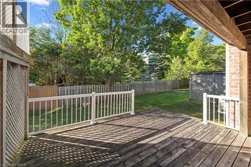 17 Terraview Crescent, Guelph, ON - Outdoor With Deck Patio Veranda With Exterior