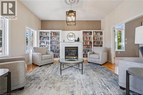 17 Terraview Crescent, Guelph, ON - Indoor Photo Showing Living Room With Fireplace