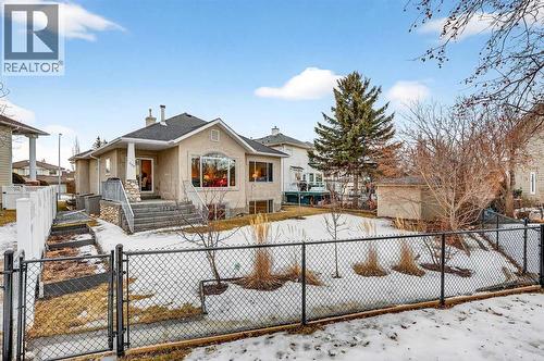 Easy access from your yard onto the path system - 509 Riverview Place Se, Calgary, AB - Outdoor With Deck Patio Veranda