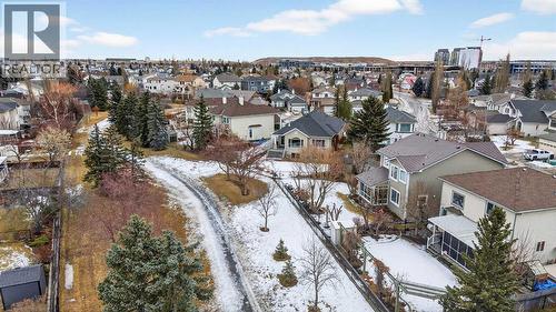 Mature trees and landscaping in this 30-year old community - 509 Riverview Place Se, Calgary, AB - Outdoor With View