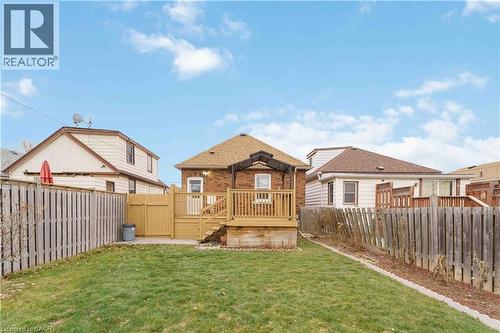 136 Ivon Avenue, Hamilton, ON - Outdoor With Deck Patio Veranda