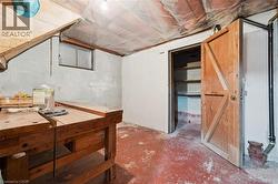 View of unfinished below grade area - 