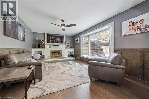 236 Ironwood Road, Guelph, ON - Indoor Photo Showing Living Room With Fireplace
