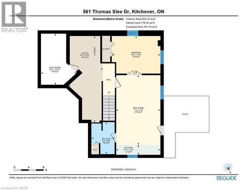 View of layout - 561 Thomas Slee Drive, Kitchener, ON - Other