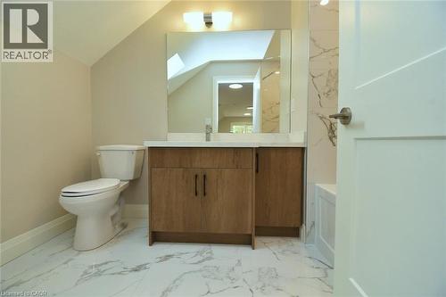 Third Floor Bathroom - 279 Hess Street S, Hamilton, ON - Indoor Photo Showing Bathroom