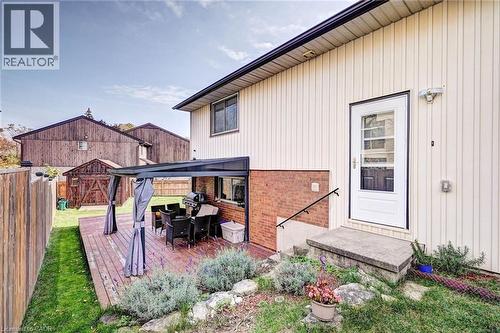 288 Salisbury Avenue, Cambridge, ON - Outdoor With Deck Patio Veranda With Exterior