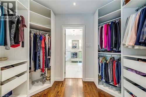 Spacious closet with wood finished floors - 4306 Lakeshore Road, Burlington, ON - Indoor With Storage