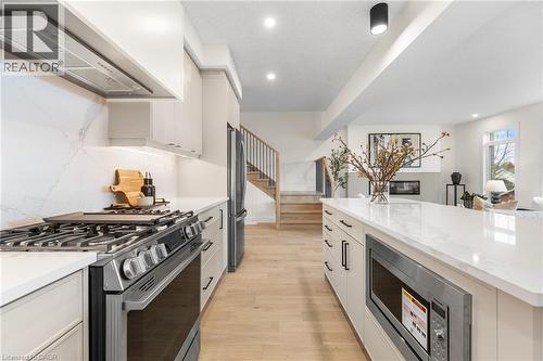 83 Dunnigan Drive, Kitchener, ON - Indoor Photo Showing Kitchen With Upgraded Kitchen
