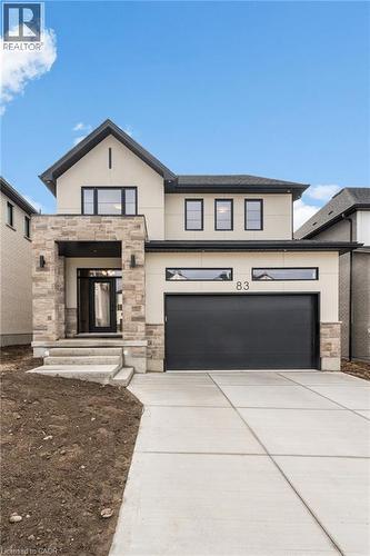 83 Dunnigan Drive, Kitchener, ON - Outdoor With Facade