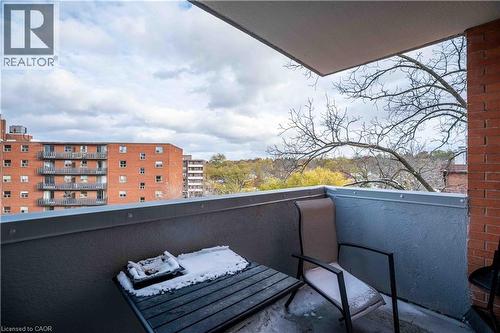 23 Main Street Unit# 502, Dundas, ON - Outdoor With Balcony