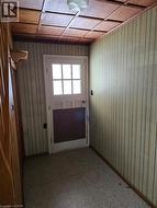 Original entryway - 