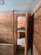 Door to former chicken coop - 