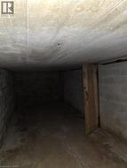 Barn basement main room with 3 side rooms at right - 