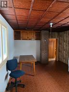 Dining area with doorway into main entryway hallway - 