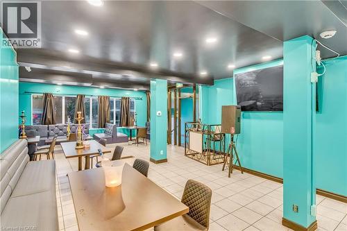 Building lobby featuring recessed lighting - 612 King Street E, Kitchener, ON 