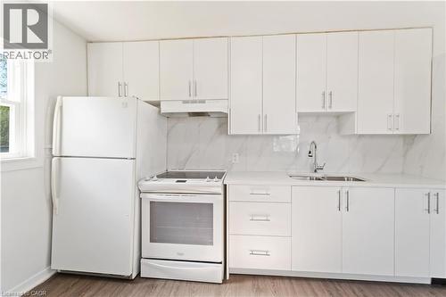 1788 Barton Street E, Hamilton, ON - Indoor Photo Showing Kitchen With Double Sink