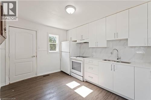 1788 Barton Street E, Hamilton, ON - Indoor Photo Showing Kitchen With Double Sink
