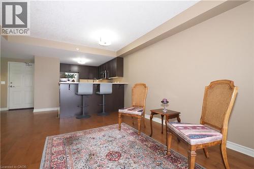 View of Kitchen peninsula from living room - 645 St. David Street S Unit# 412, Fergus, ON - Indoor Photo Showing Other Room