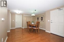 Dining room and entrance foyer. - 