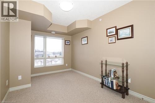 Second bedroom can also serve as an office or den. - 645 St. David Street S Unit# 412, Fergus, ON - Indoor Photo Showing Other Room