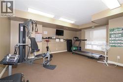 View of exercise area - 
