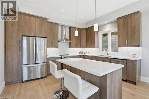Lot 7 Klein Circle, Ancaster, ON - Indoor Photo Showing Kitchen With Upgraded Kitchen