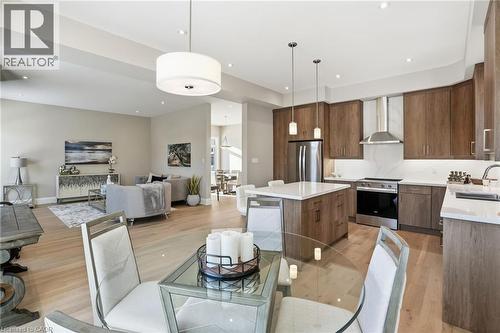 Lot 7 Klein Circle, Ancaster, ON - Indoor Photo Showing Kitchen With Upgraded Kitchen
