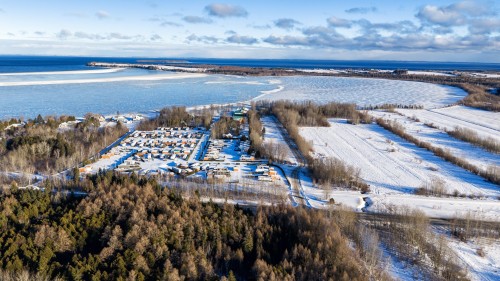 Overall view - 100 Rue Non Disponible-Unavailable, Chambord, QC - Outdoor With Body Of Water With View