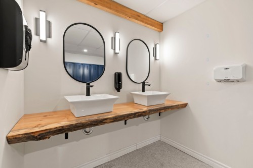 Powder room - 100 Rue Non Disponible-Unavailable, Chambord, QC - Indoor Photo Showing Bathroom