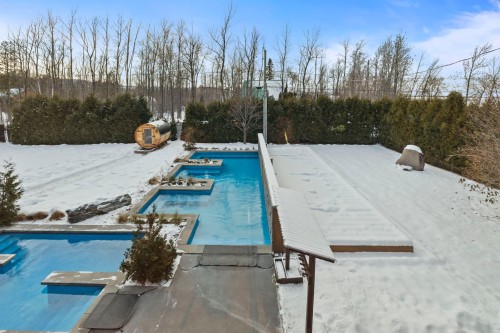 Exterior - 100 Rue Non Disponible-Unavailable, Chambord, QC - Outdoor With In Ground Pool