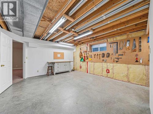 301 Arbour Cliff Close Nw, Calgary, AB - Indoor Photo Showing Basement